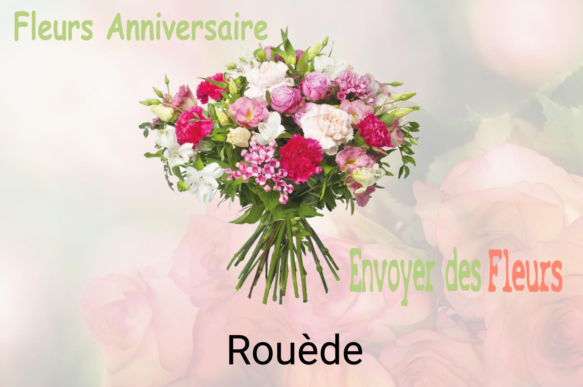 Bouquet de fleurs d’anniversaire livré à Rouède
